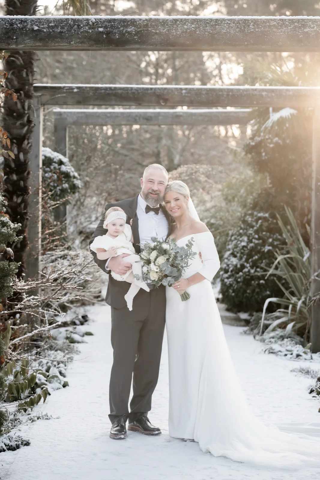 Candid documentary wedding photograph at Le Petit Château