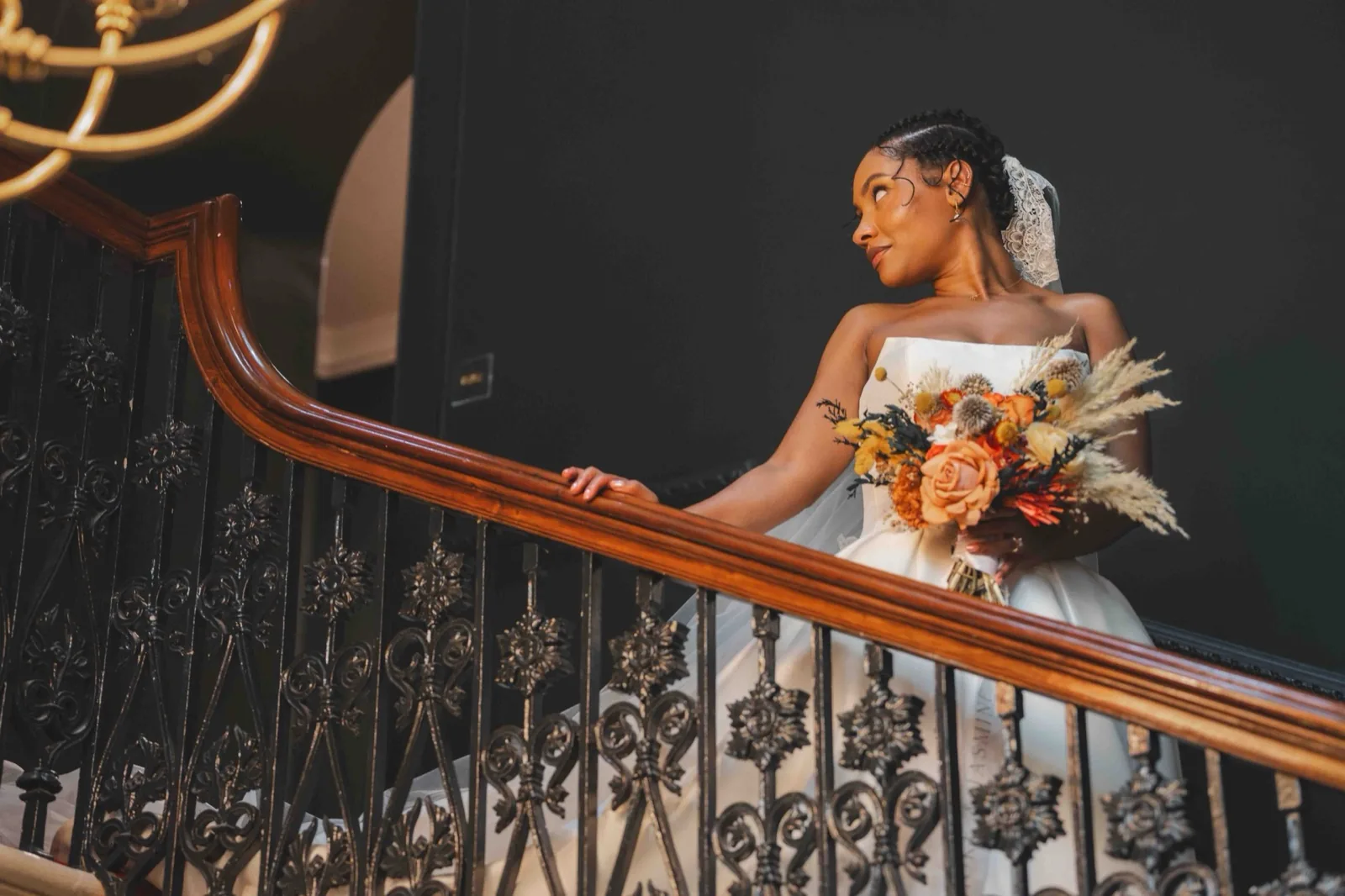 Evening celebration at a city wedding in Newcastle