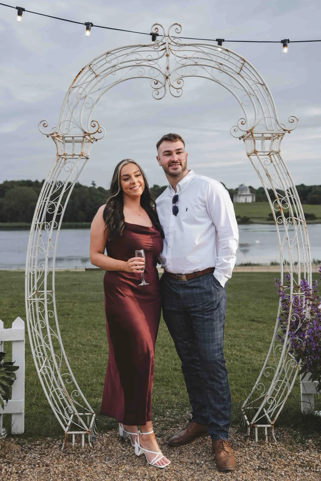 Documentary wedding photograph of Lauren and John