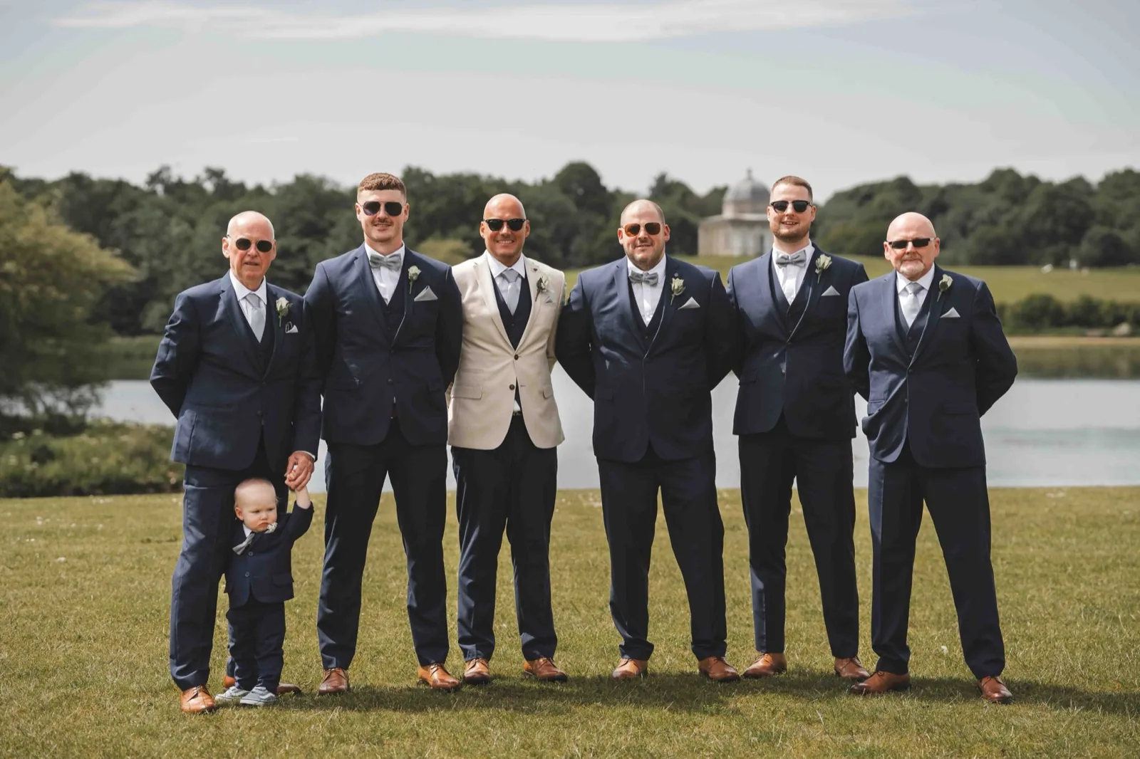 Wedding ceremony at Hardwick Hall, County Durham