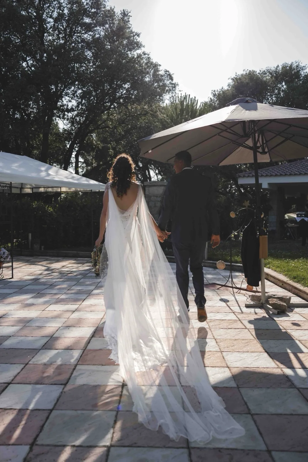 Editorial wedding photograph of Maria and Leo