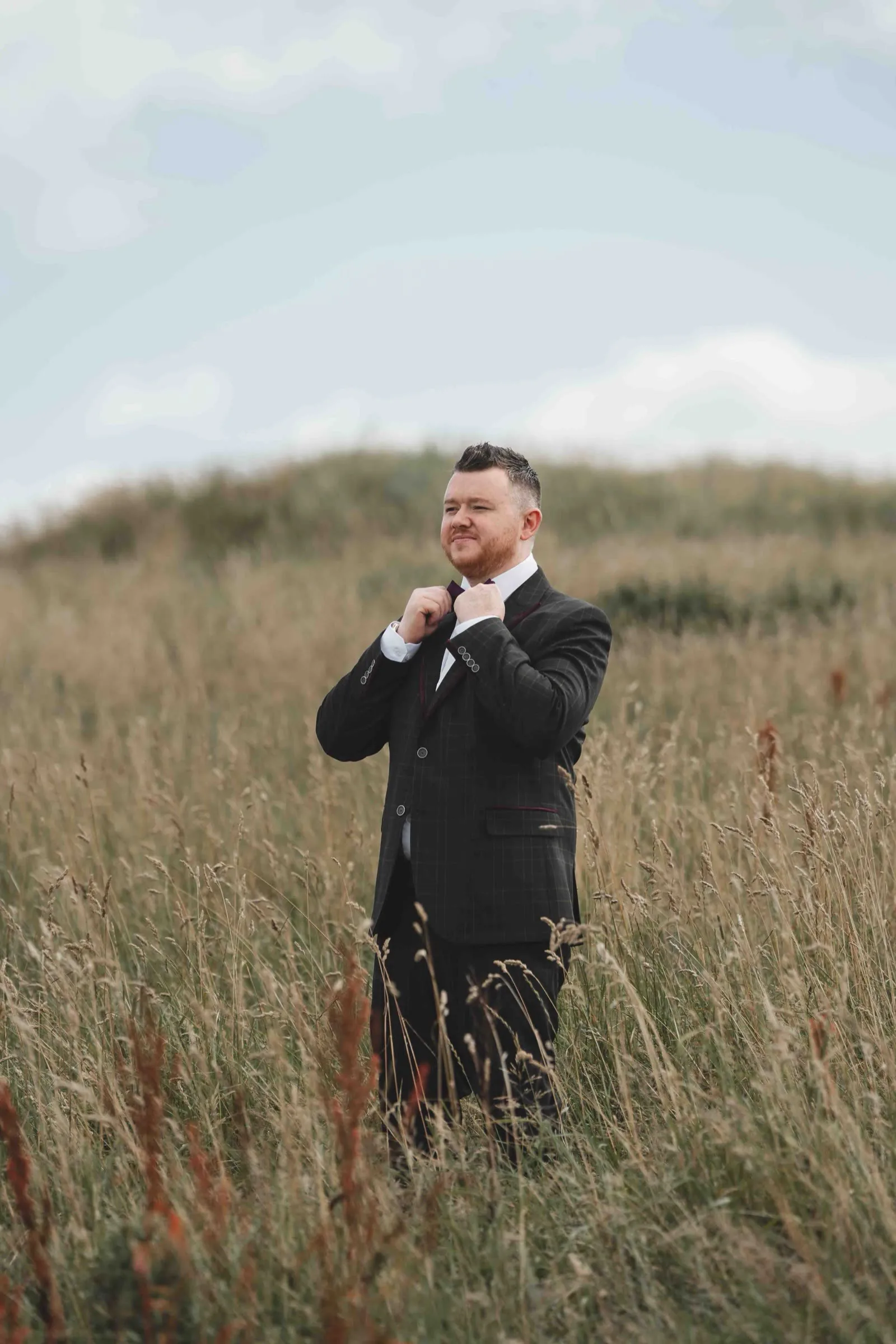 Groom portrait