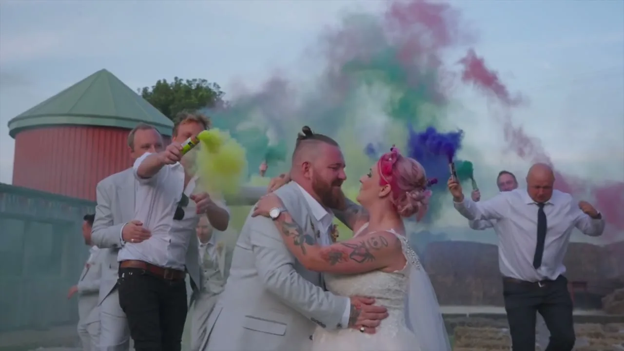 Kristy & Jamie's wedding film at Runa Farm